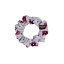 Satin hair scrunchie Marble Velvet Flora - Size: XL