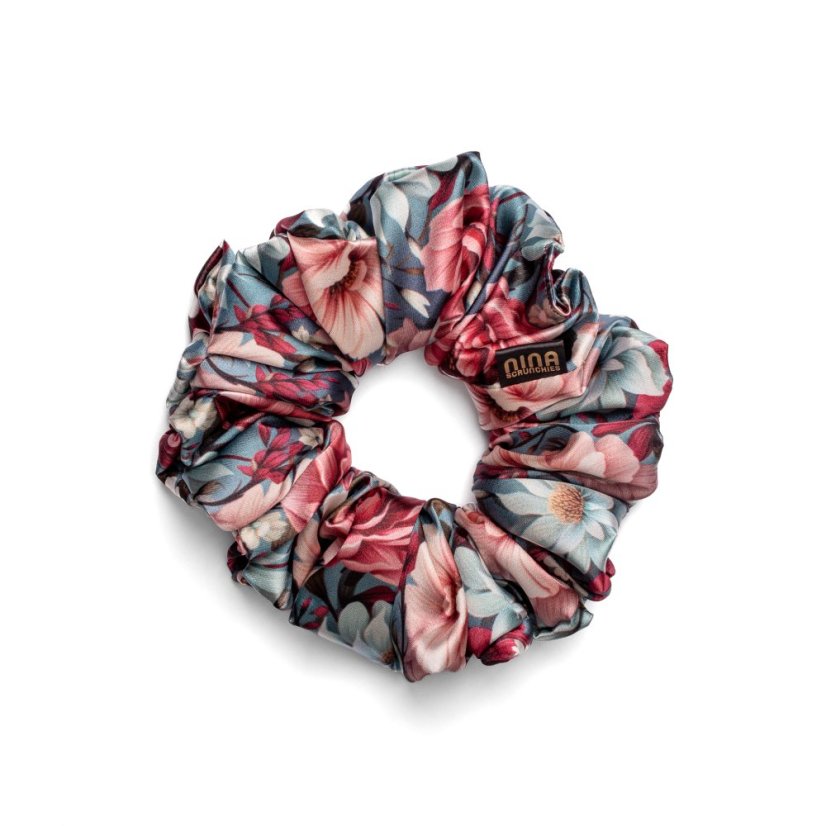 Satin scrunchie for hair TALLI