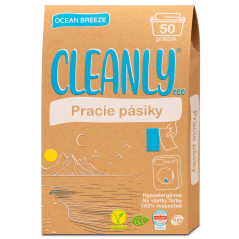 CleanlyEco Pracie pásiky na 50 praní s vôňou Ocean Breeze