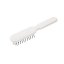 RECTANGULAR BRUSH WITH PLASTIC SPIKES - Colour: black