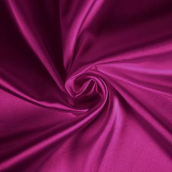 Saténová gumička do vlasov MAGENTA - Veľkosť: S