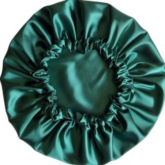 Satin bonnet GREEN GRACE