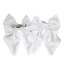 Satin hairbow WHITE