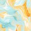 Satin hair scrunchie Golden Wave - Size: XL