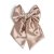 Hair bow LIGHT BROWN
