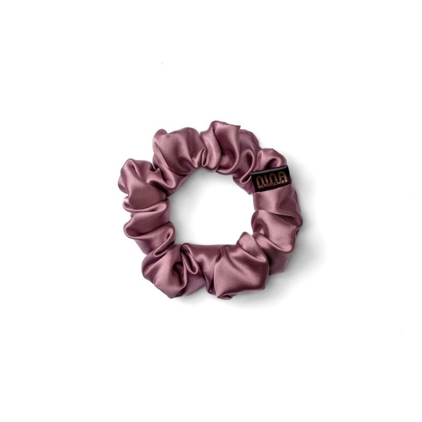 Satin scrunchie PASTEL PINK - Size: XL