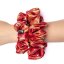 Satin scrunchie GINGERBREAD