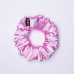 Saténová gumička MYŠKA  scrunchie M