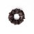 Satin scrunchie BROWN