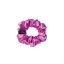 Satin hair scrunchie DARK PINK - Size: M