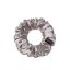 Satin scrunchie SILVER - Size: M