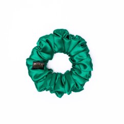 Satin hair scrunchie GREEN