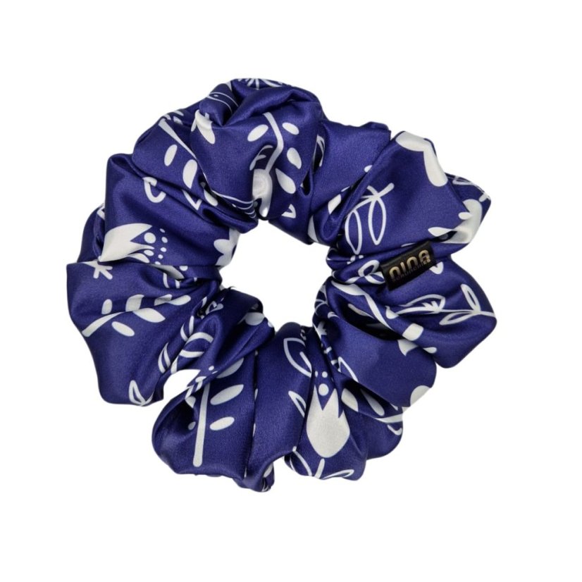 Satin hair scrunchie Slovakia - Size: S