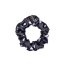 Satin scrunchie BLACK HEART - Size: M