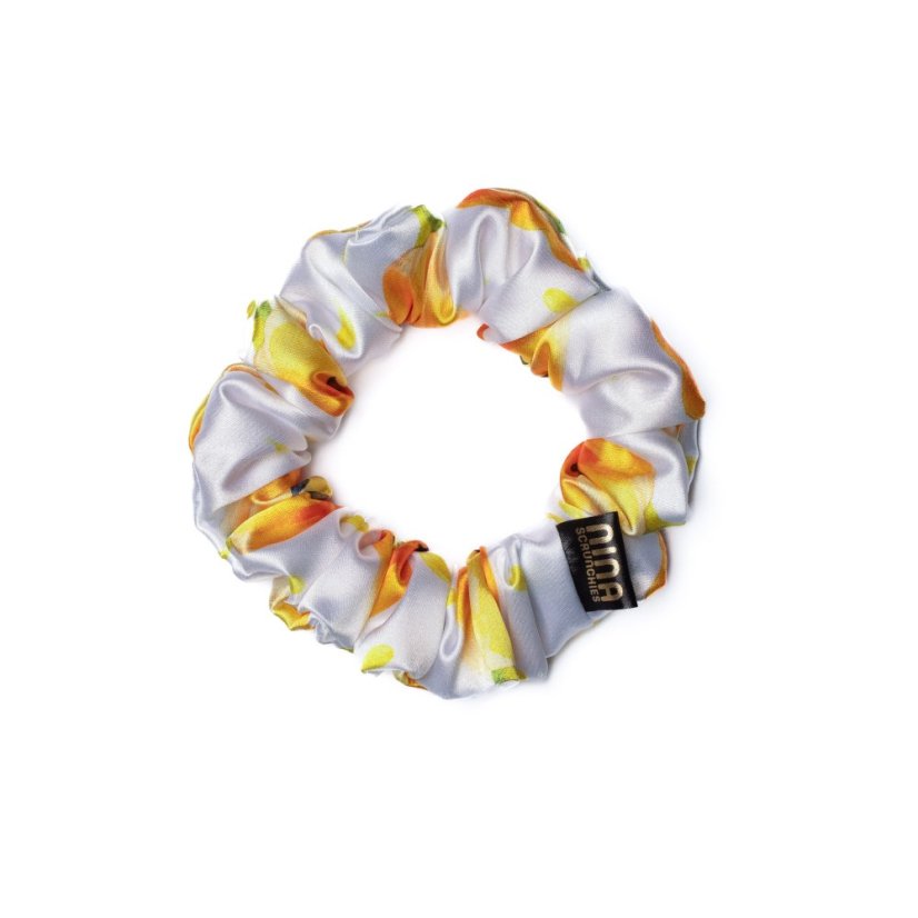 Satin scrunchie for hair SMALL PUMPKINS