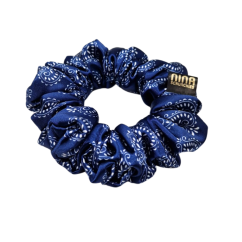 Satin hair scrunchie FOLK MOTIVE