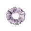 Satin scrunchie BROWN PATTERNED - Size: S