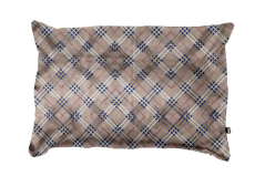 Satin pillowcase Brown Plaid
