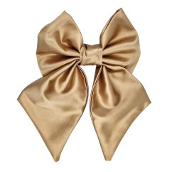 Satin hairbow GOLD