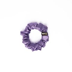 Satin scrunchie Pearly purple