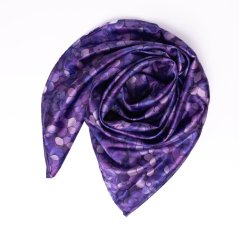 Satin scarf VIOLET