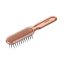 RECTANGULAR BRUSH WITH PLASTIC SPIKES - Colour: pink