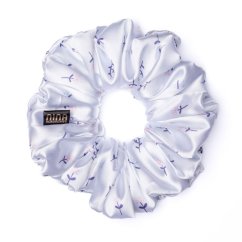 Satin hair scrunchie DRAGONFLY