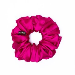 Satin scrunchie MAGENTA