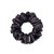 Satin scrunchie BLACK