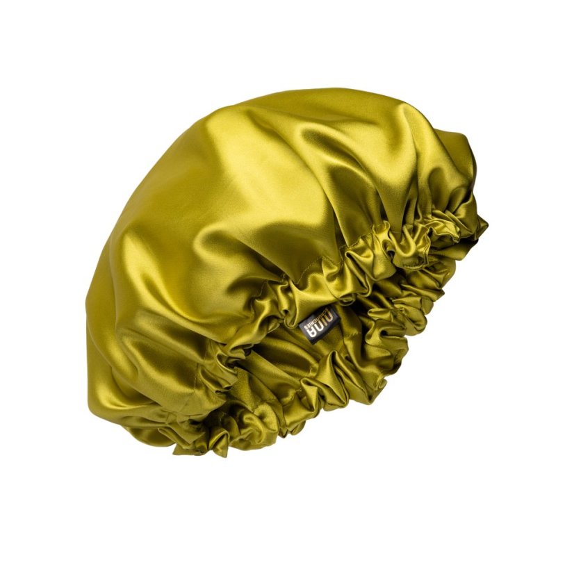 Satin bonnet Golden Olive