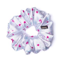 Satin scrunchie VALENTINE'S HEART
