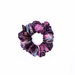 Satin scrunchie MARBLE