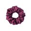Satin scrunchie DARK BURGUNDY