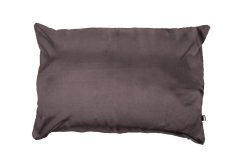 Satin pillowcase dark brown MOKA