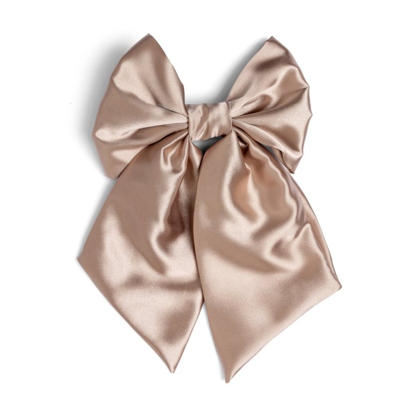 Hair bow LIGHT BROWN