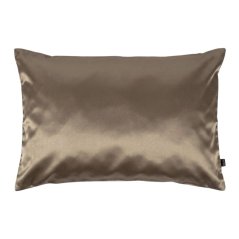 Satin pillowcase light brown MOKA