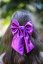 Satin hair bow AMETHYS DREAM