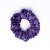 Satin hair scrunchie VIOLET