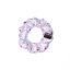 Satin hair scrunchie HEART - Size: M