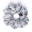 Satin scrunchie Snowman size XL
