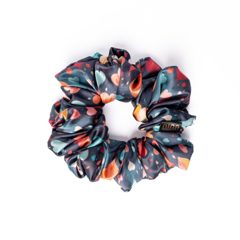 Satin scrunchie Love in the Air