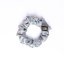 Satin hair scrunchie Snowman - Size: S
