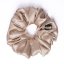 Satin hair scrunchie BEIGE
