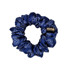 Satin hair scrunchie FOLK MOTIVE
