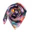 Satin scarf Marble Garden