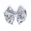 Hair bow Snowman small