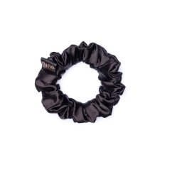Satin scrunchie BLACK
