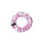 Satin scrunchie ICE FOREST