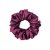 Satin scrunchie DARK BURGUNDY