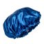 Satin hair bonnet BLUE - Size: S